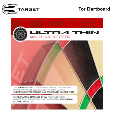 กระดานปาเป้า TARGET TOR DARTBOARD 18